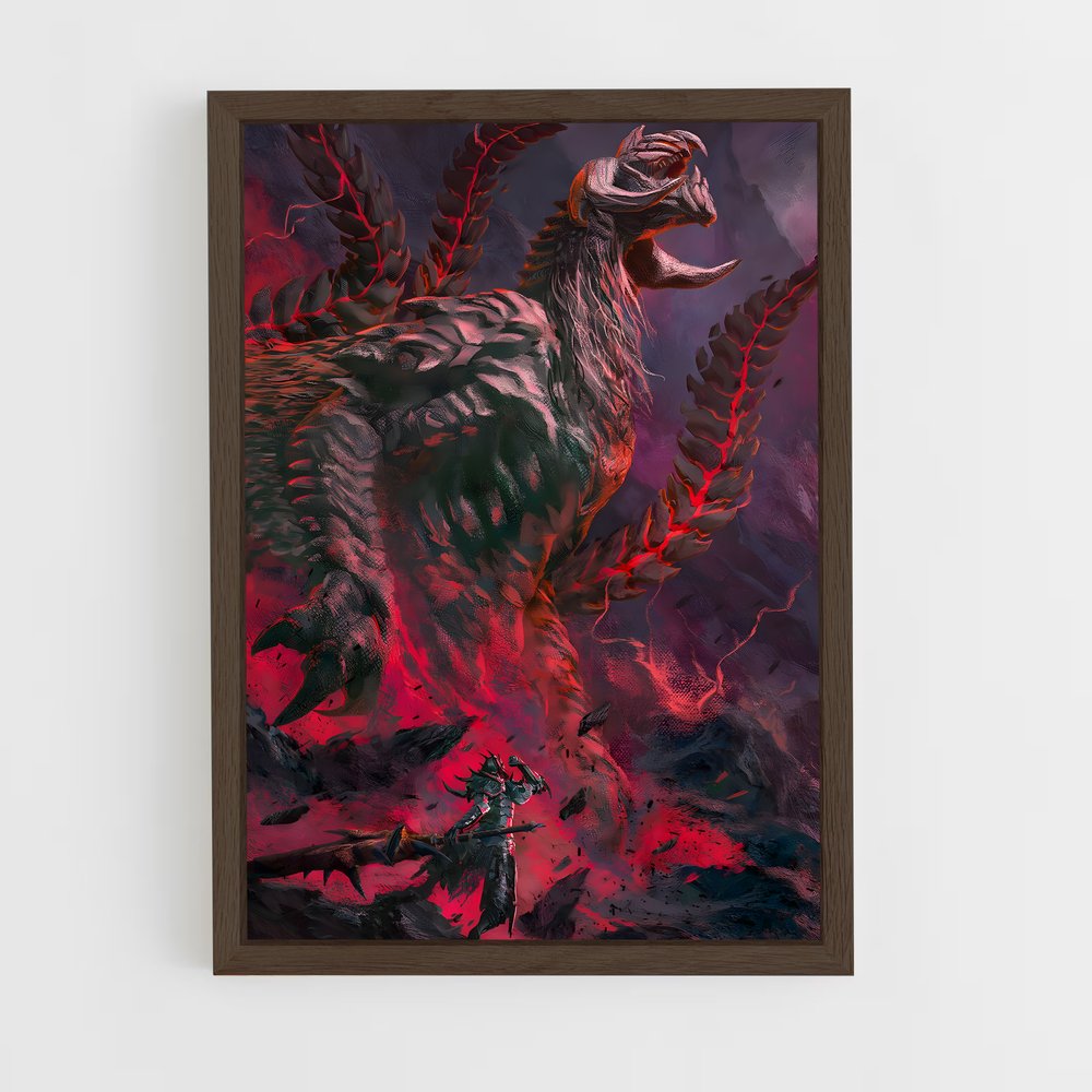 Poster Chasseurs de Titans – affiche Monster Hunter (vue 5)